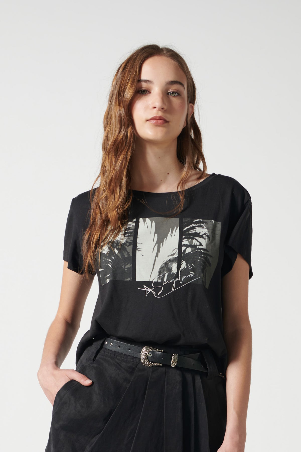 Polera Palmers Black