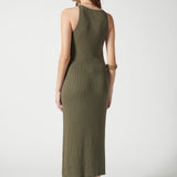 Vestido Crysta Oliva