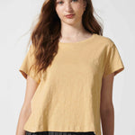 Polera Francesca taupe de la marca EV-2026-504, blusa de manga larga y estilo casual, vista frontal sobre fondo neutro.