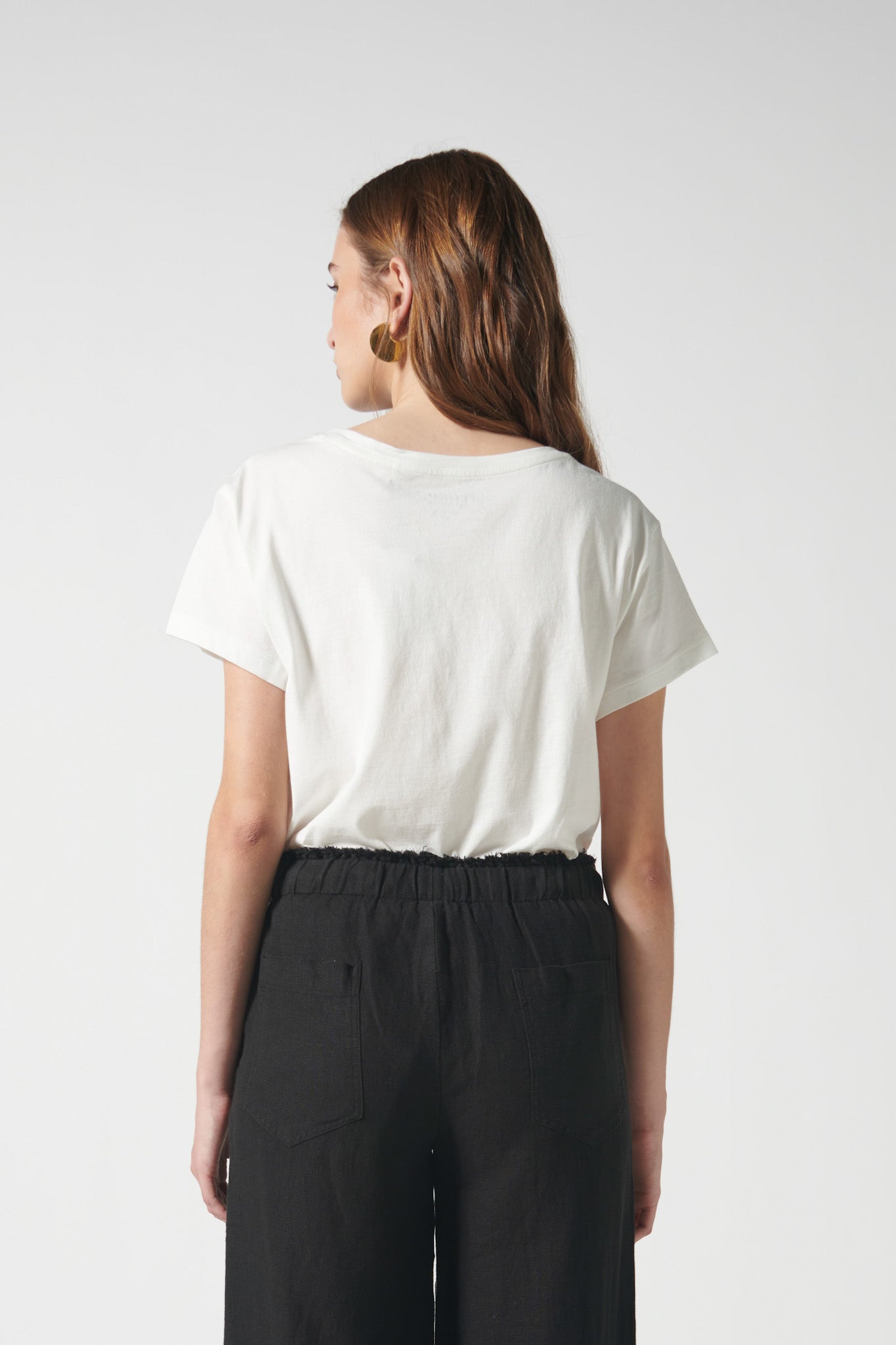 Polera Palmers Off White de la marca V-2026-532, blusa casual de color blanco con diseño sencillo y cómodo.