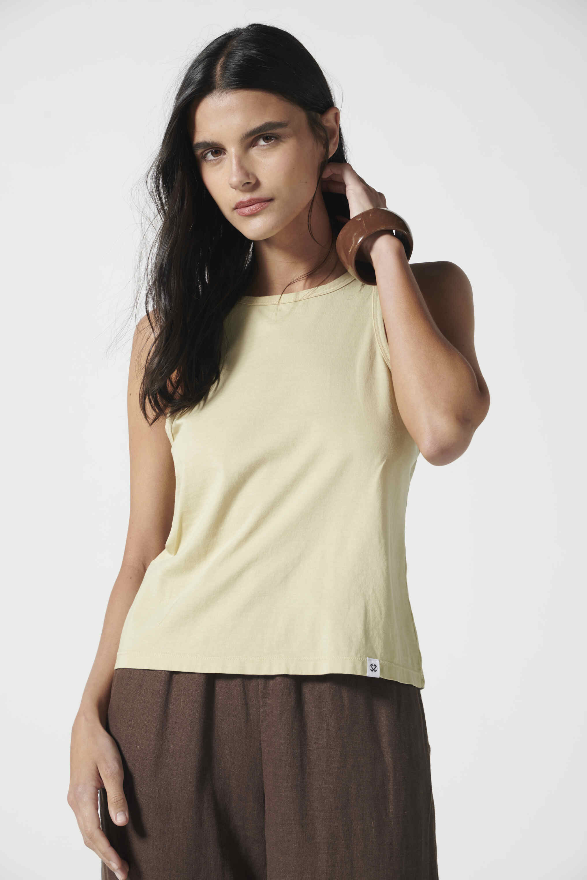 Polera Lourdes Off White
