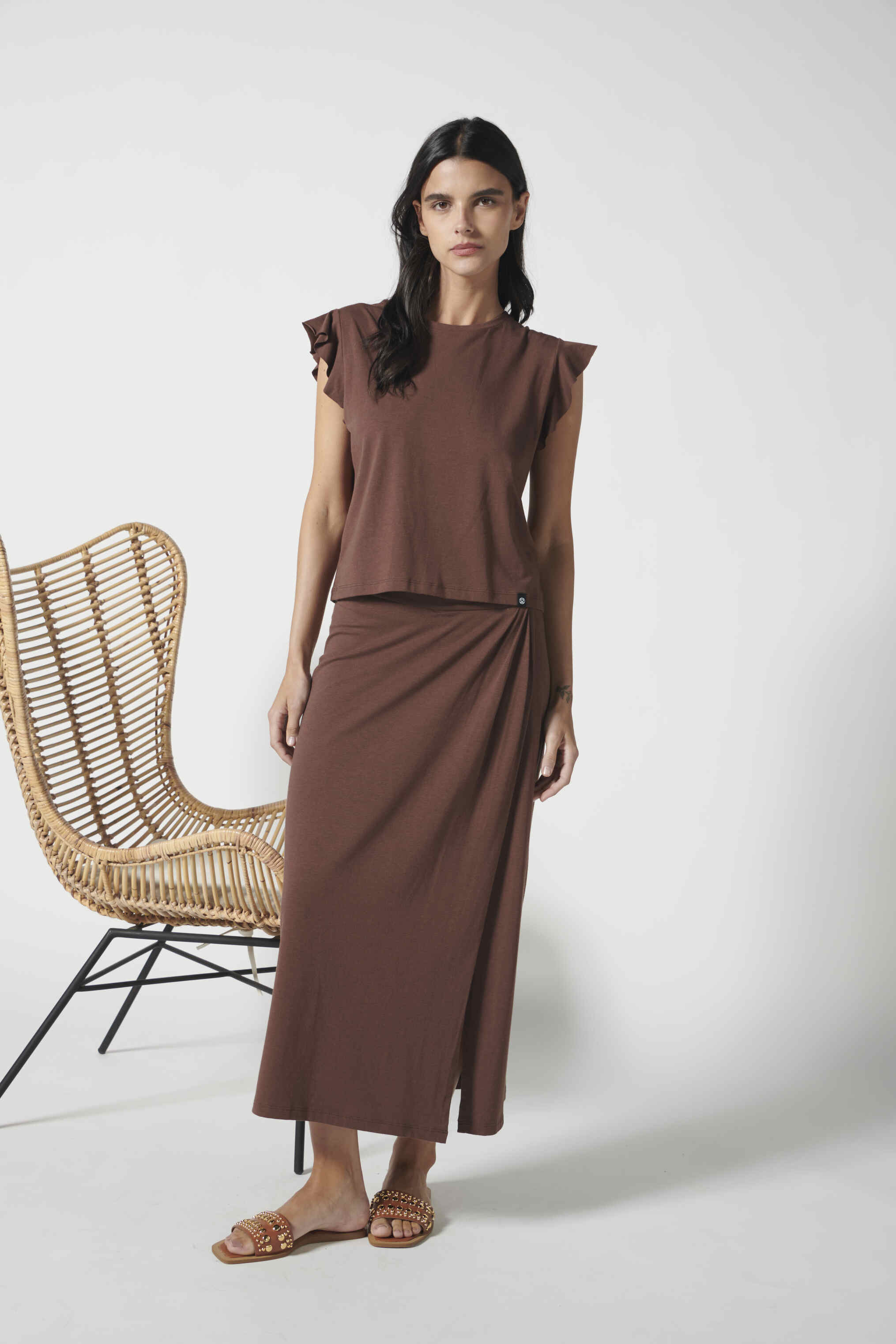 Polera Lofty Chocolate