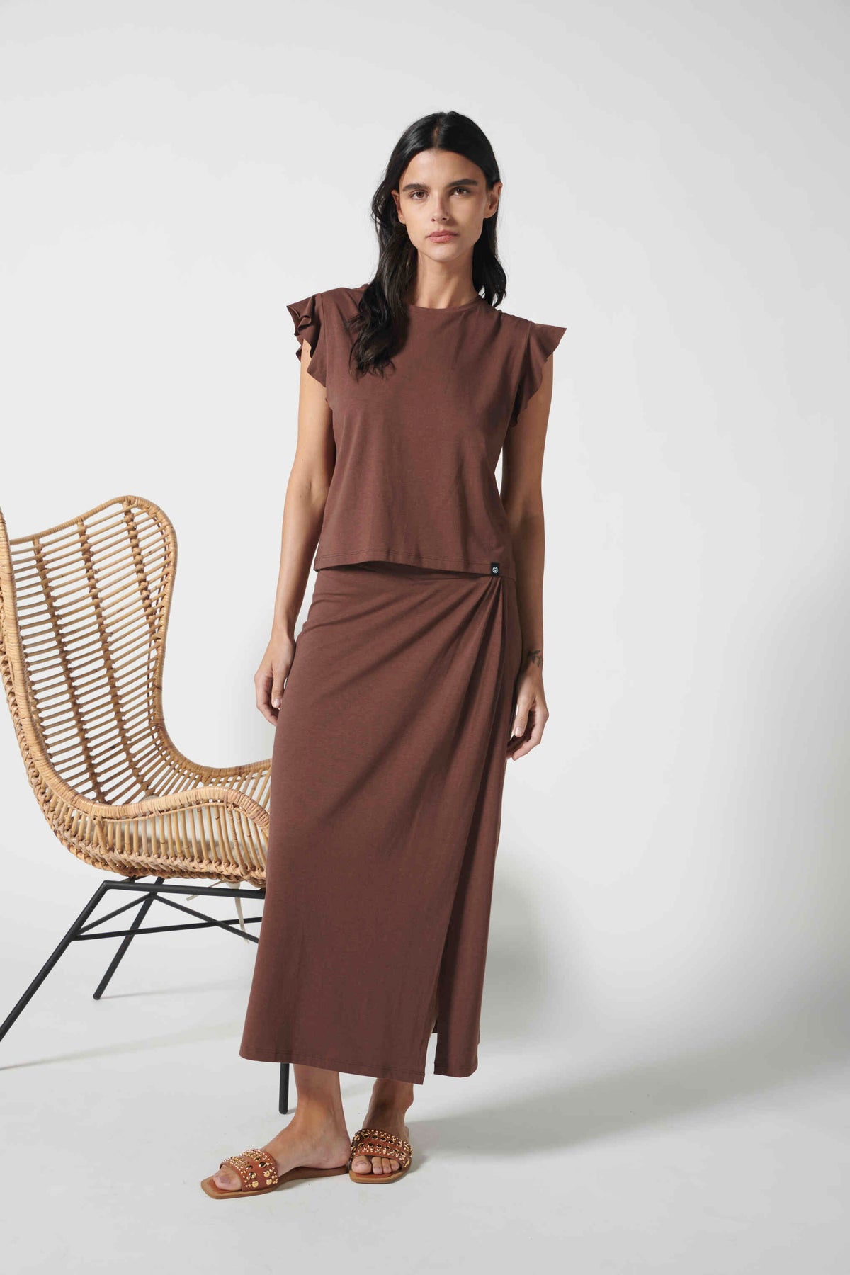 Polera Lofty Chocolate