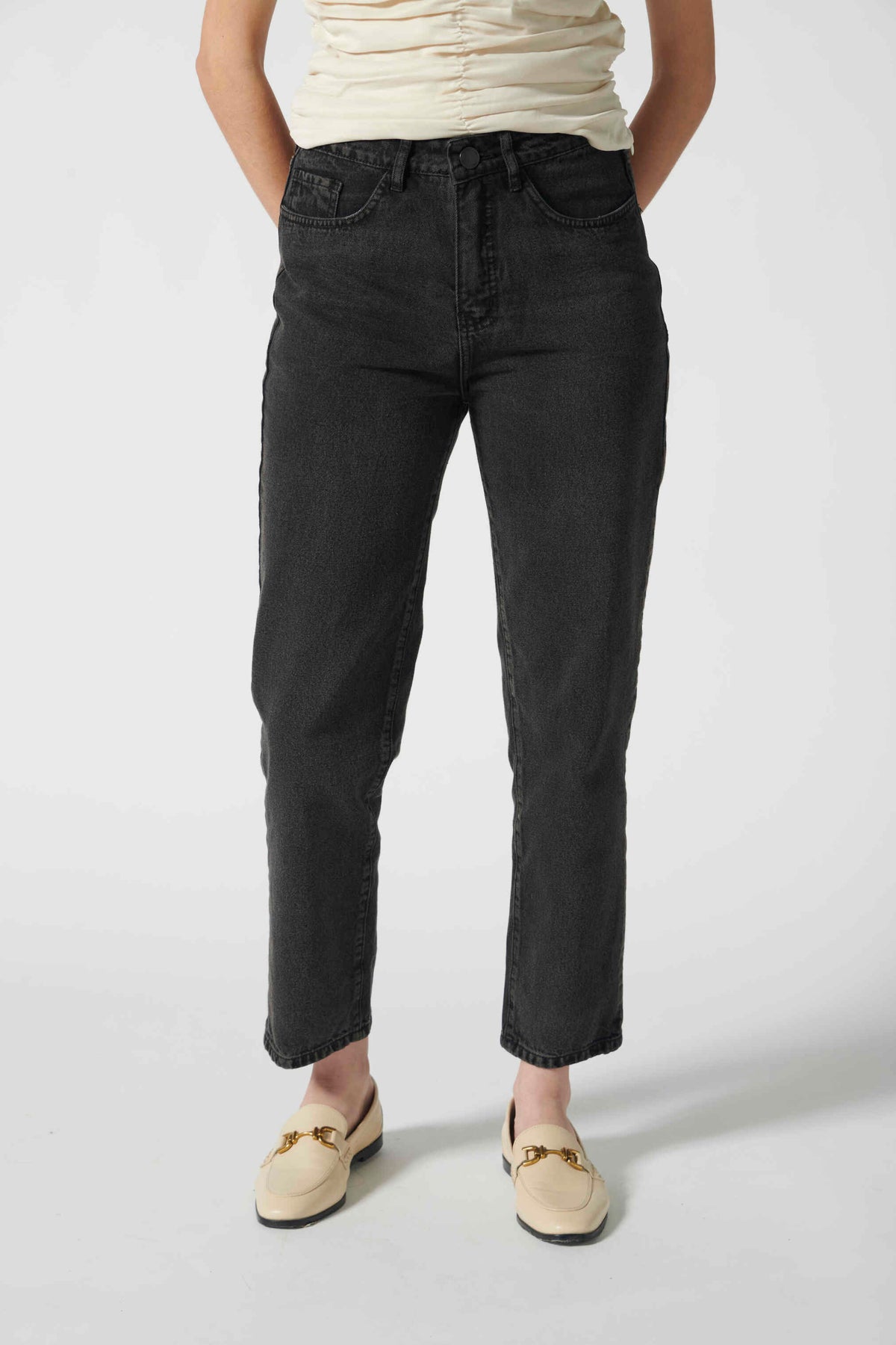 Jeans Slim Black