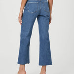 Pantalones Leenah Ankle de la marca NY-2025-815 en color oscuro, con ajuste en el tobillo y tela de denim.