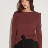 Polera Anais Burdeo
