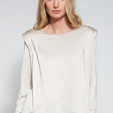 Polera Bloom  Off White
