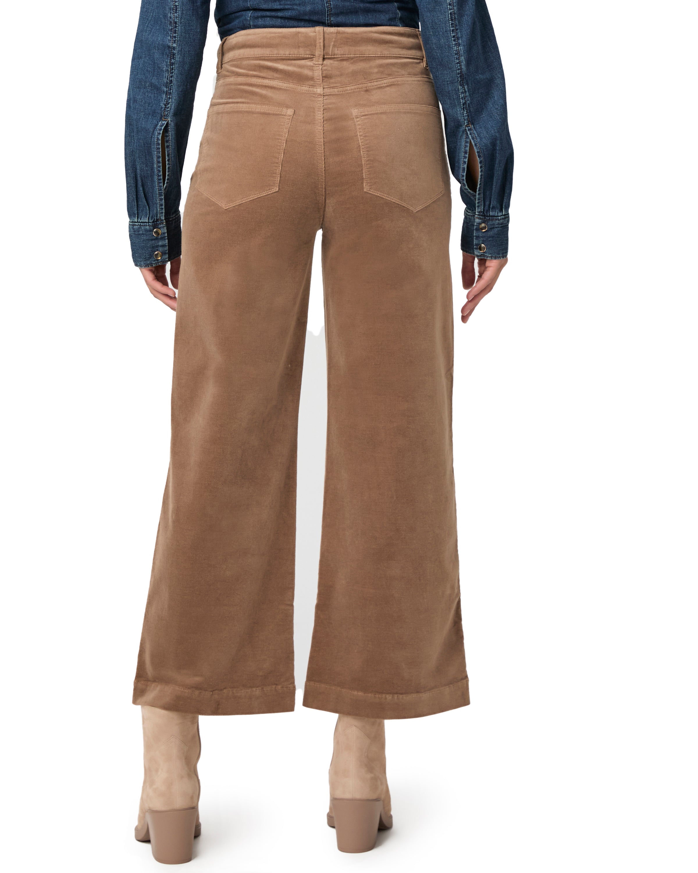 Pantalones anchos Anessa de la marca NY-2025-805, estilo pantalón de vestir con corte amplio y diseño elegante en color neutro.