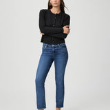 Pantalones rectos Amber de la marca NY-2025-816, en color ámbar, con estilo clásico y ajuste ajustado en la imagen.