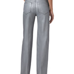 Pantalones de mezclilla de pierna ancha Sasha de la marca NY-2025-828, con estilo cómodo y moderno en color azul.