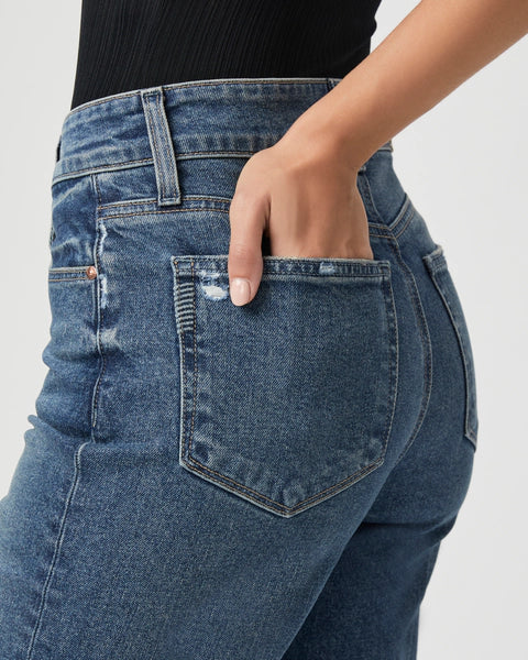 Pantalones vaqueros de pierna ancha Sasha de 32 pulgadas, marca NY-2025-830, en color azul claro.