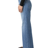 Pantalones vaqueros de pierna ancha Anessa de la marca NY-2025-832, con diseño en color clásico y cintura alta.