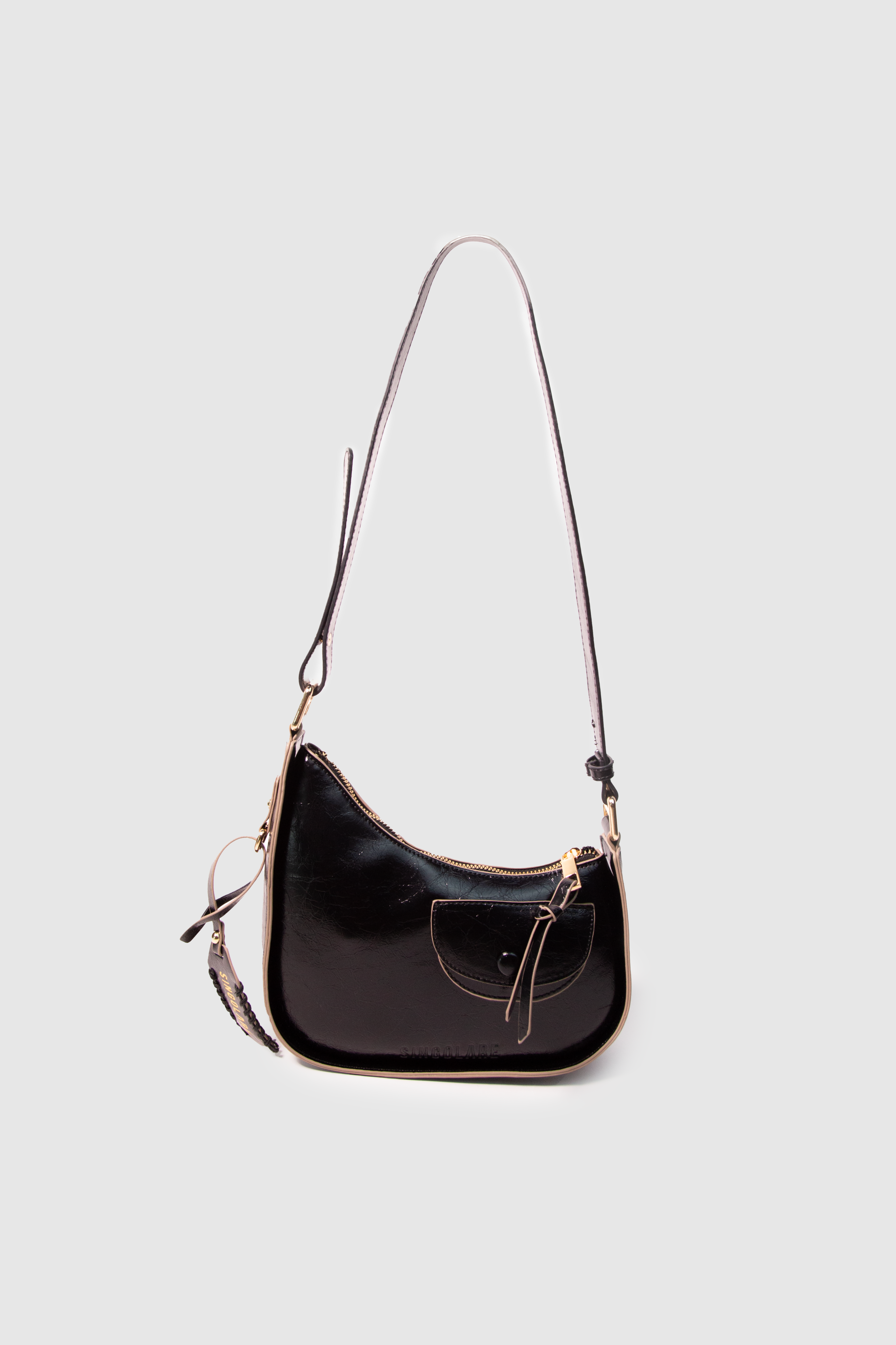 Mini bolso Stella negro de la marca AI-2025-201, accesorios elegantes y compactos para llevar lo esencial.