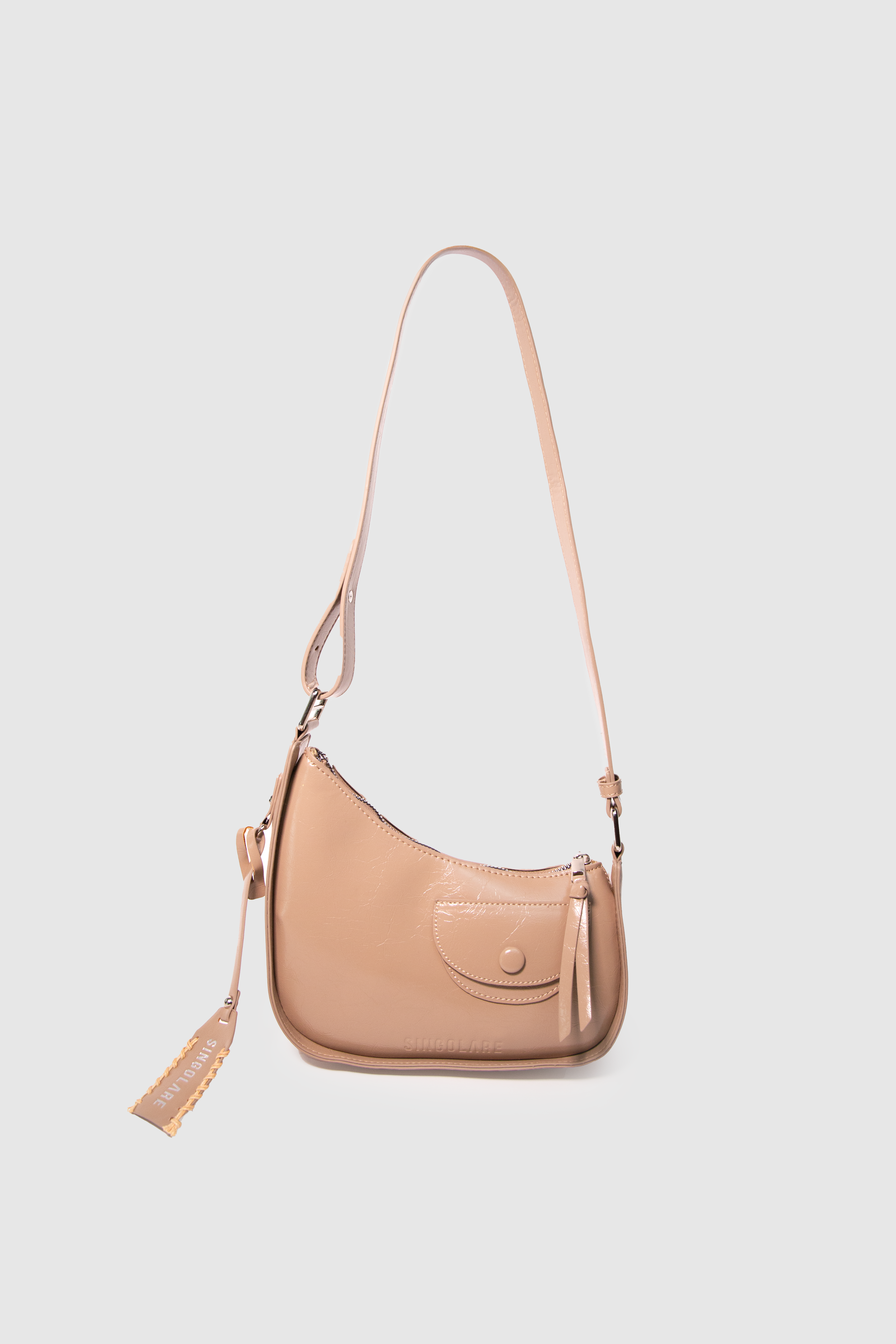 Bolso mini Stella Taupe de la marca AI-2025-202, accesorio compacto de color taupe con diseño elegante y práctico.