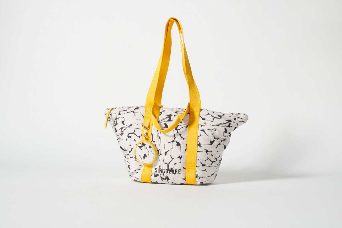 BOLSO VICKY WHITE MARBLED