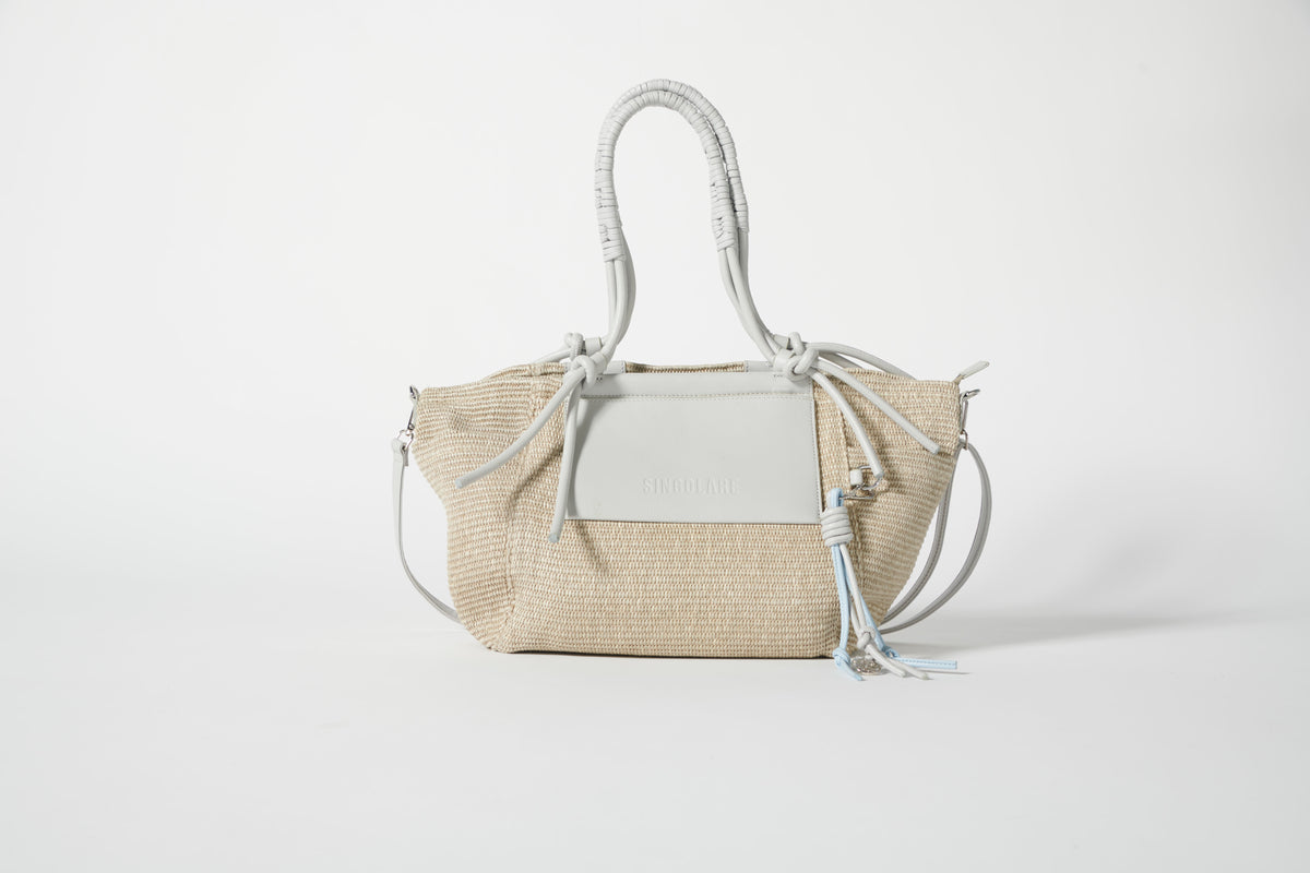 SHOPPER JUSTINA LIGHT GREY