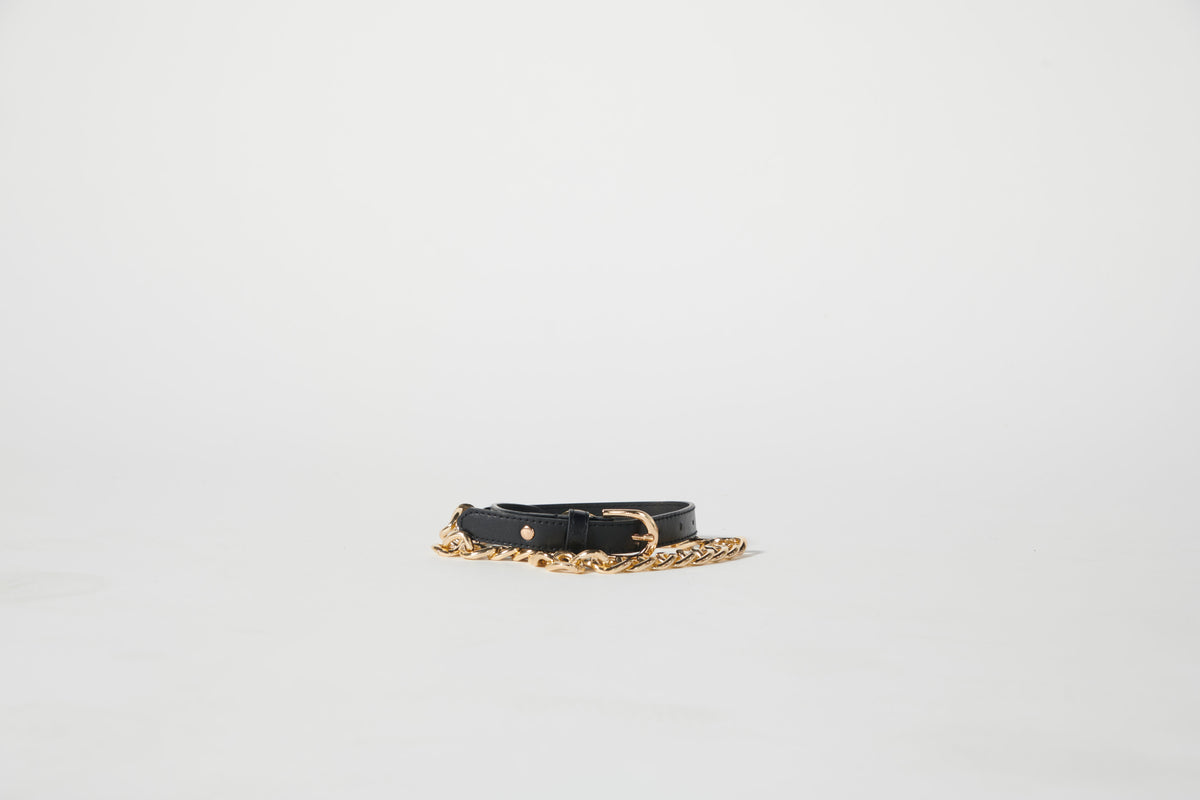 CINTURON ROCK BLACK