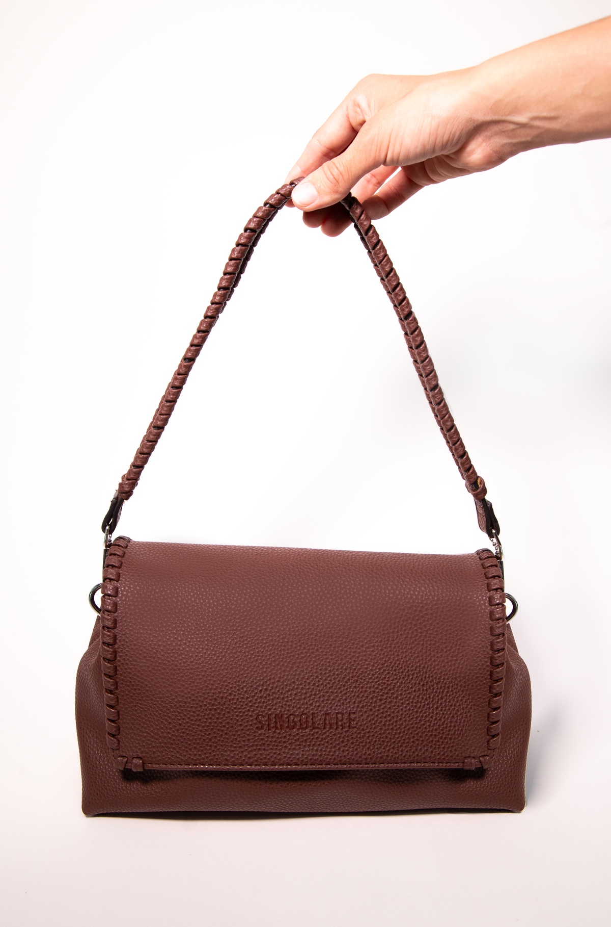 BANDOLERA TINA BURGUNDY