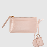 Billetera Isabelle Off White de la marca AI-2025-300, accesorio elegante con diseño en tono nude.