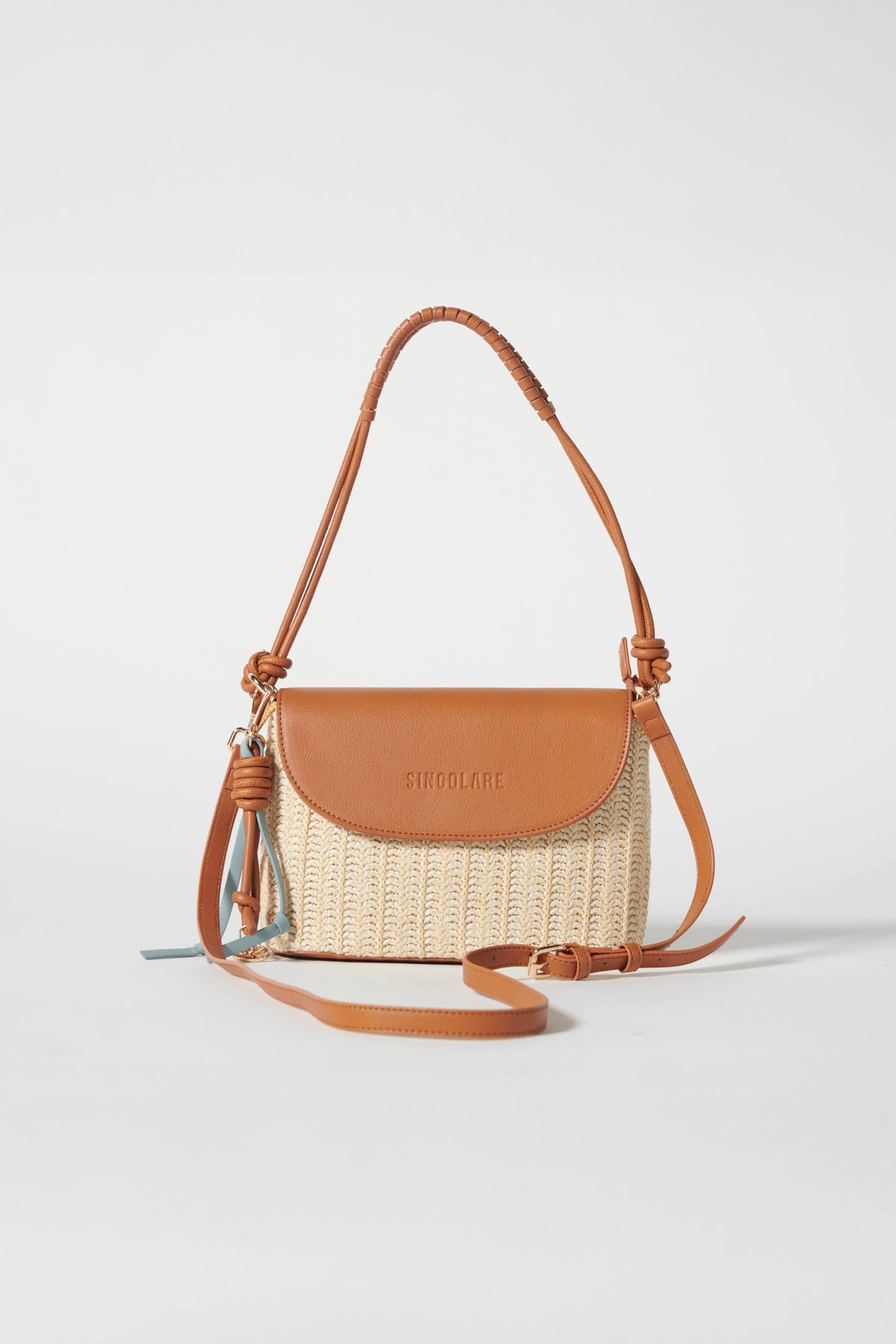 BANDOLERA JUSTINA CARAMEL