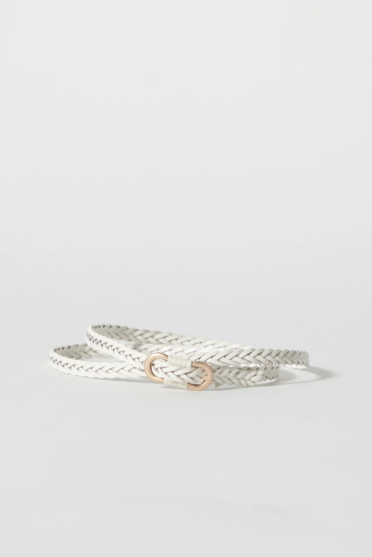 Cinturón Justina Off White