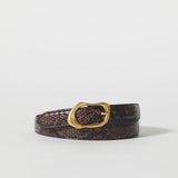 Cinturón Martina Black Brown Snake