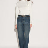 Jeans Mom Blue