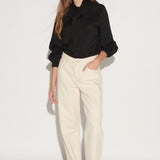 Jeans Mom Off White