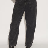 Jeans Barrel Black