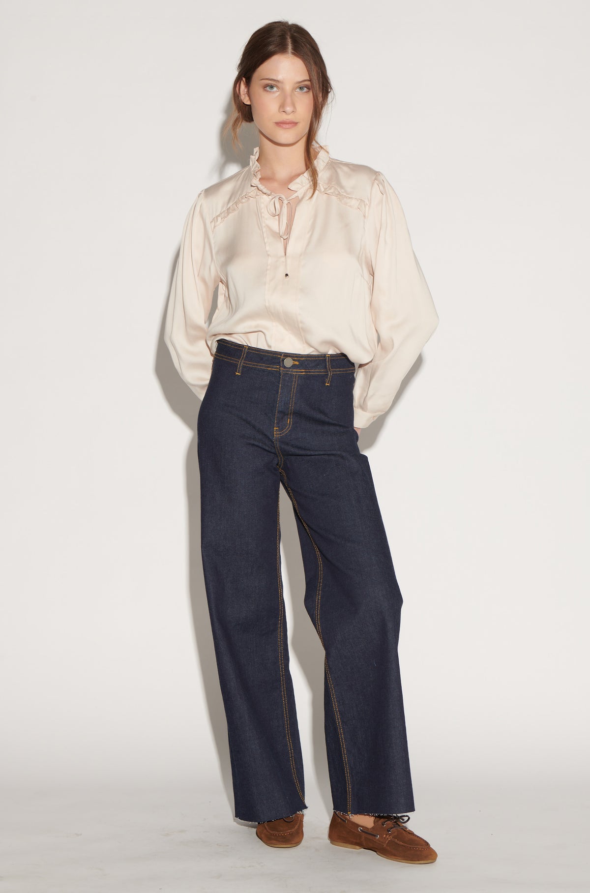 Jeans Culotte Blue