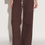 Jeans Culotte Brown