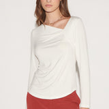 Polera Lucia White