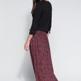 Polera Bordeaux Black