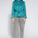 Blusa Romi Turquesa
