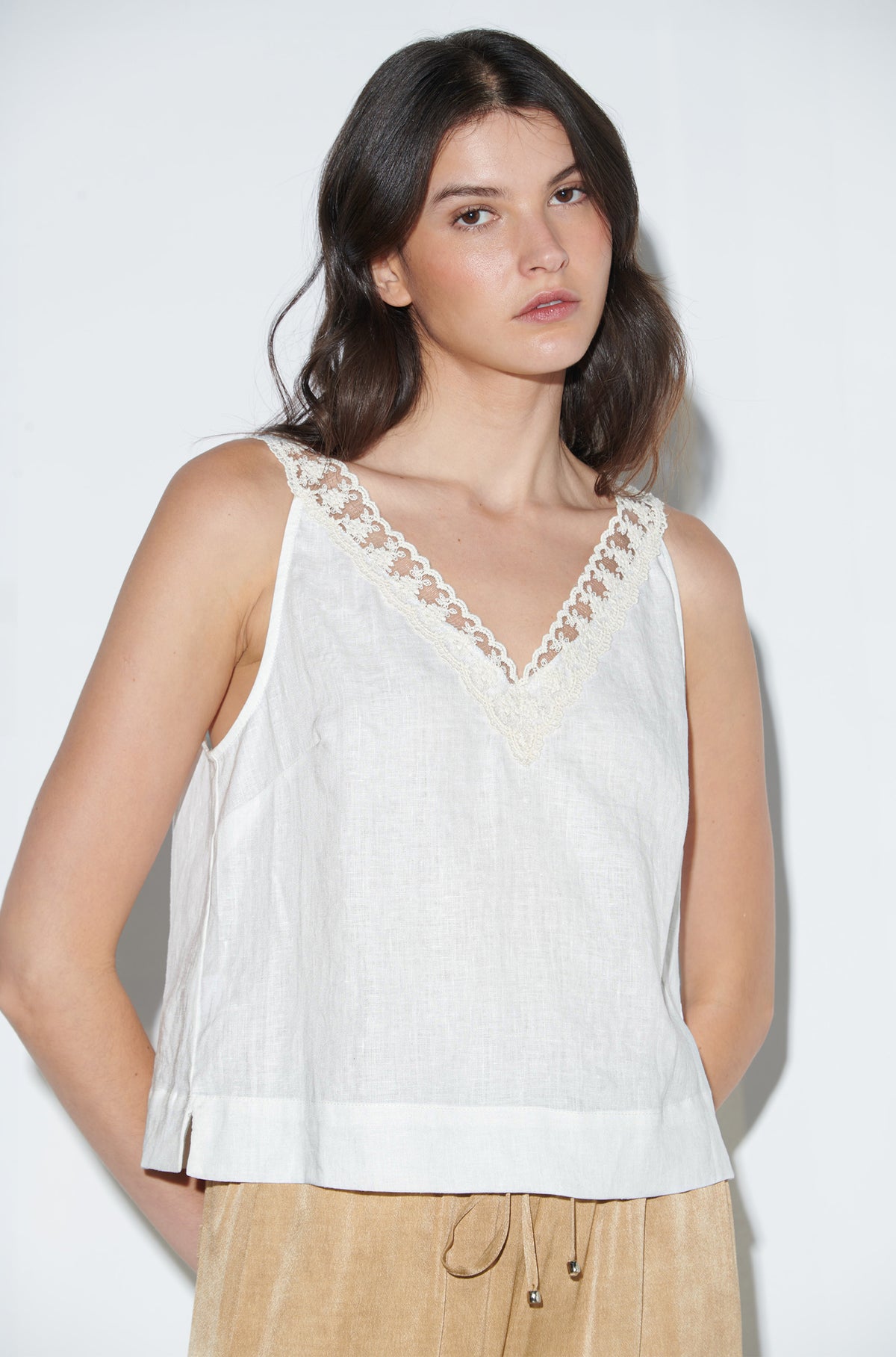 Blusa Lucienne Crudo