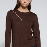 Polera Callis Brown