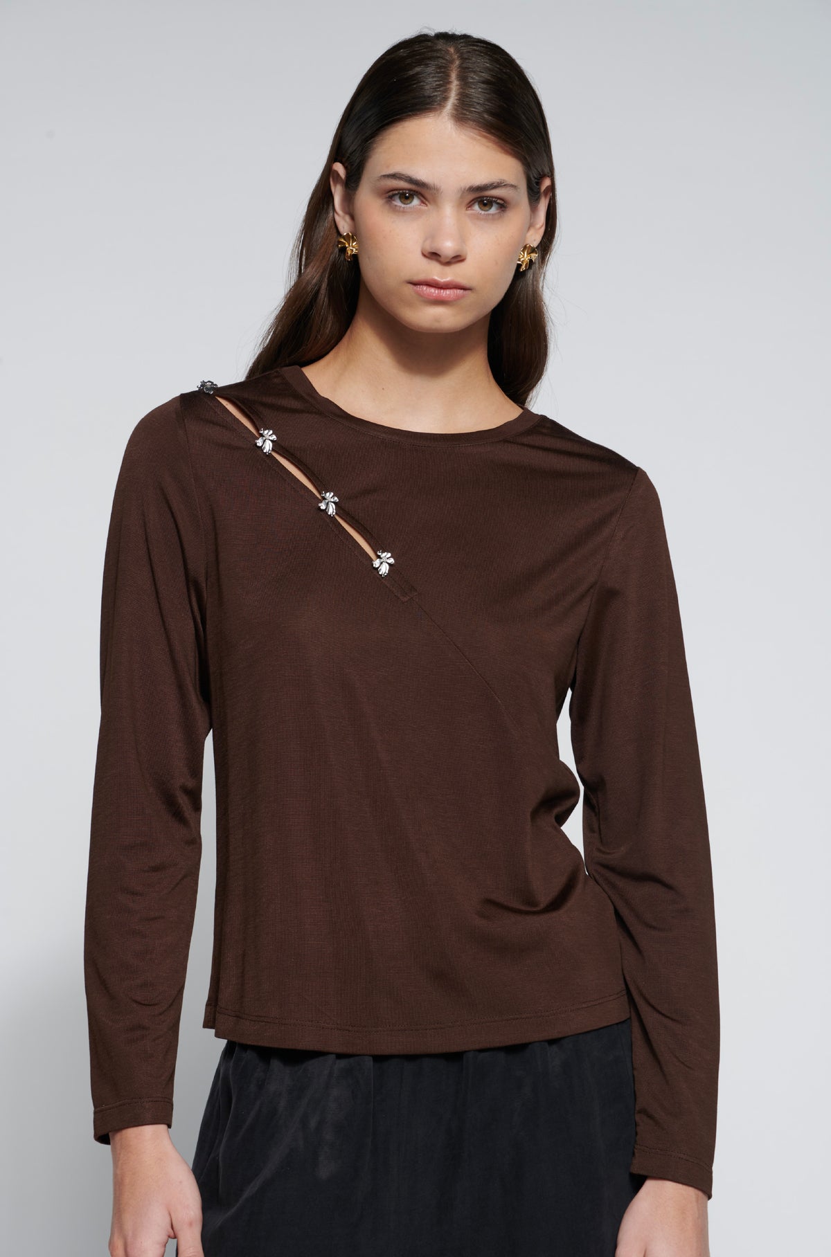 Polera Callis Brown
