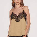Top Mila Fiesta Ocre