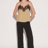 Top Mila Fiesta Ocre