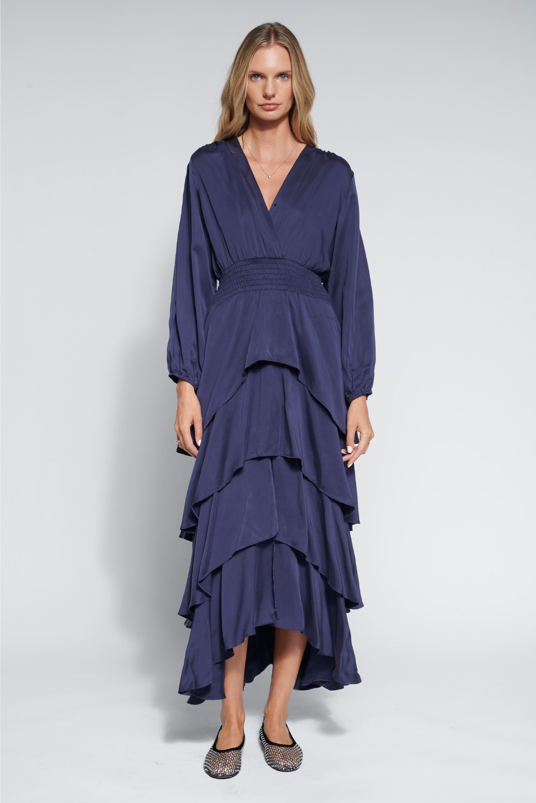 Vestido Oceans Burdeo