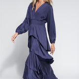 Vestido Oceans Burdeo
