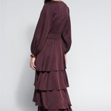 Vestido Oceans Burdeo