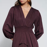 Vestido Oceans Burdeo