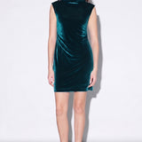 Vestido Promise Velvet Esmeralda