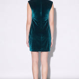 Vestido Promise Velvet Esmeralda