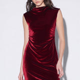 Vestido Promise Velvet Red