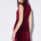 Vestido Promise Velvet Red