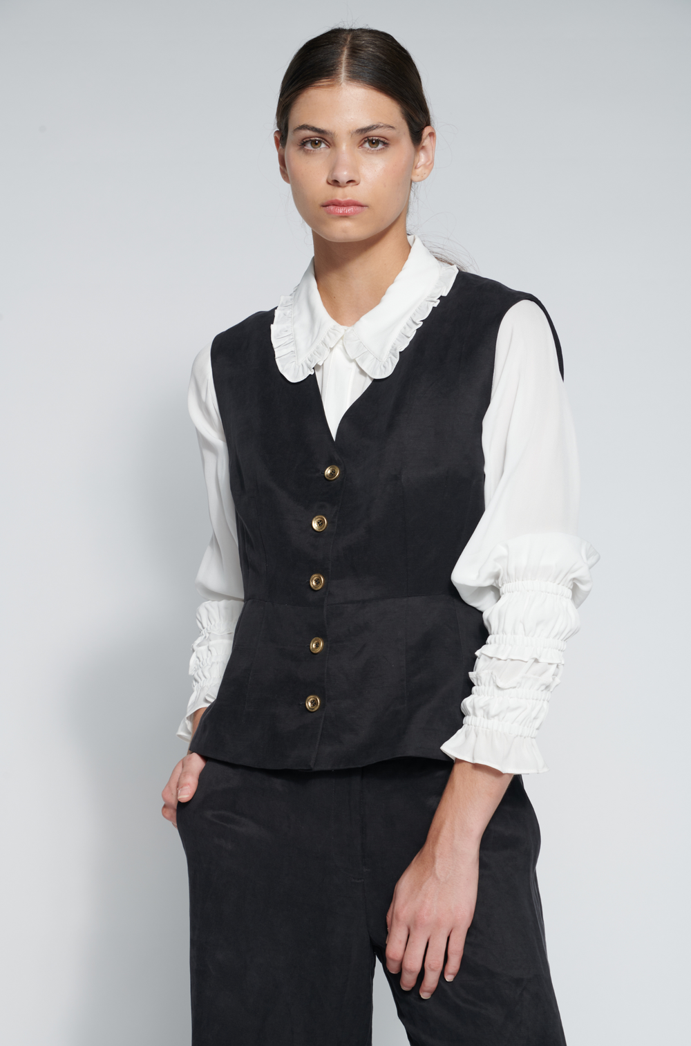 Vest Zini Black