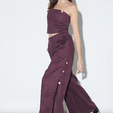 Pantalon Nilo Burgundy