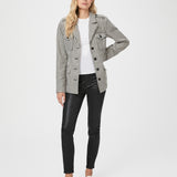 Jeans negros de tobillo con recubrimiento de lujo Hoxton de la marca NY-2021-800, con acabado en tono Fog Luxe.